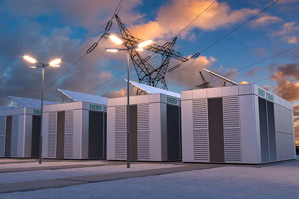 Industrial electric UPS backup system